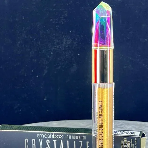SMASHBOX + THE HOODWITCH Crystalized Always On Liquid Eye Shadow: RICH CRAFT~NEW - Picture 2 of 12